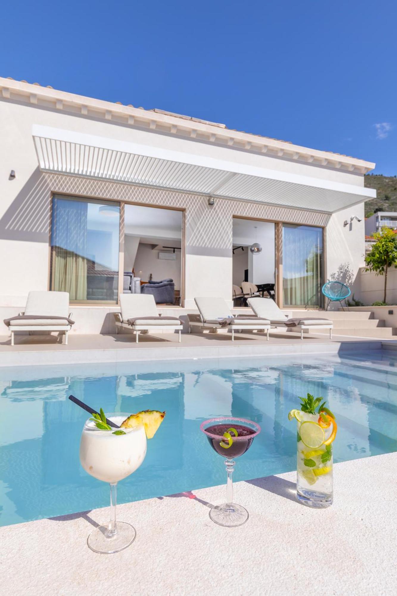 Brand New Villa Carmelita Exclusive With Free Smart Car Dubrovnik Kültér fotó